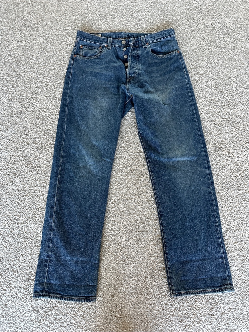 Levi’s Classic 501s Blue Straight-Leg Jeans ‘93 Size 31x30